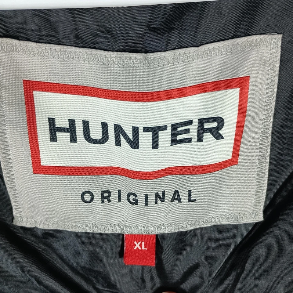 Chaqueta Hunter Original Hombre XL Negra Ligera Puffer Acolchada Térmica Capa Media Foto 2 de 4