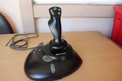 Microsoft Sidewinder Precision Pro Flight Stick Joystick PC Game Port Connector