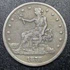 1878-S Trade Silver Dollar $1 Fine Details