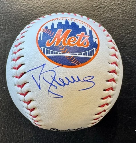 NEW YORK METS LEGEND DARRYL STRAWBERRY AUTO SIGNED BASEBALL JSA WITNESS.