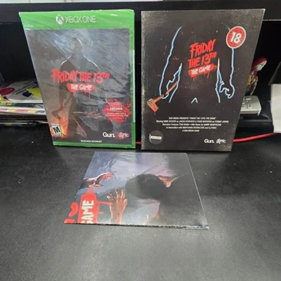 Friday the 13th Game Xbox One Survival Horror Skin Pack FACTORY SEALED POSTER - Photo 1/2