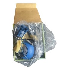 VTG Stanton Dynaphase 40 Over Ear Headphones 1/4 Inch Plug Blue w/ Box **WORKS**