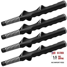 Golf Training Grip Right Handed Swing Grip Trainer Aid Tool for Men 4 Black