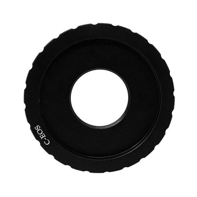 Aluminum Alloy Lens C Mount Adapter Connecting For Canon EOS EF Mount Cameras