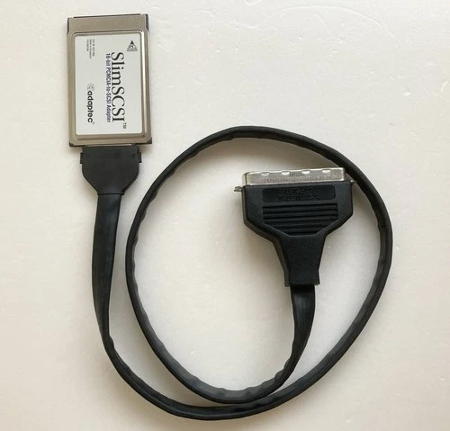Adaptec SlimSCSI 1460 PCMCIA Adapter Card Cable
