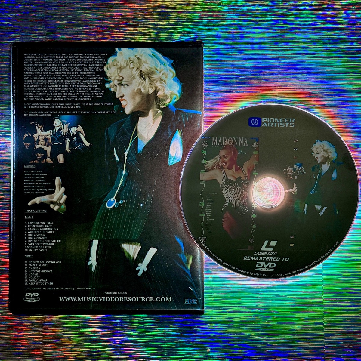 MADONNA　Blond Ambition Tour '90　限定盤 CD Madonna 1990 Blond Ambition Tour Book And Ticket Stubs! | eBay