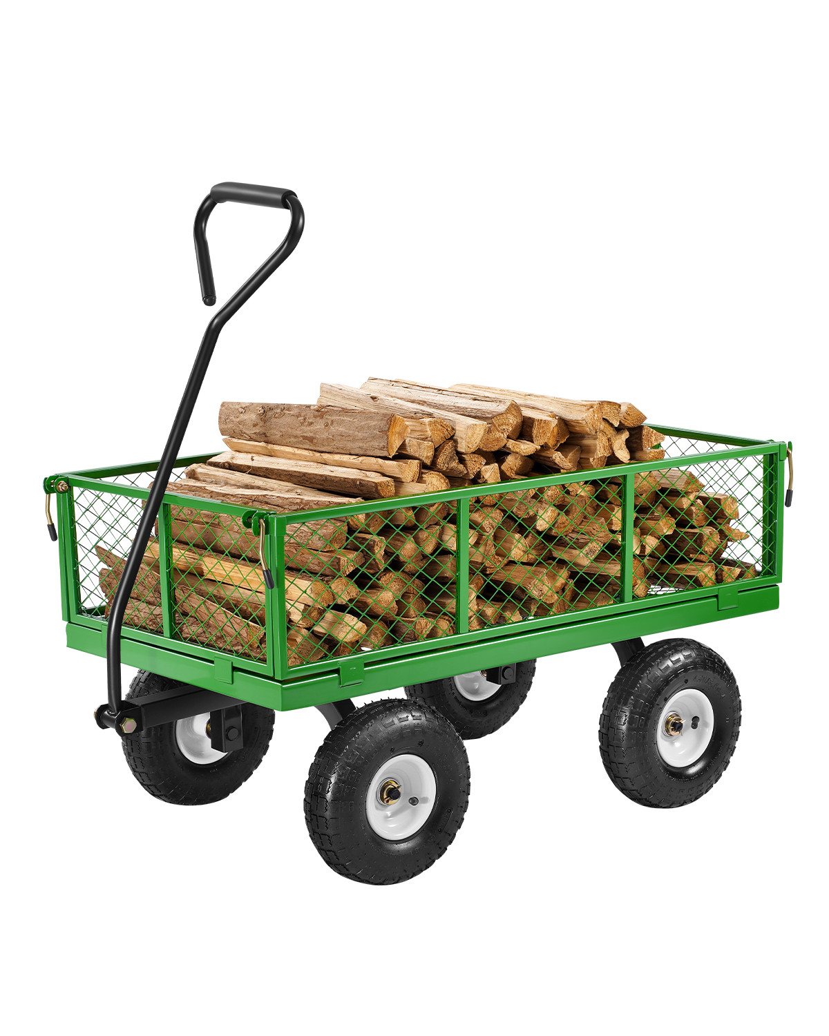 VEVOR Carrello in Acciaio per Giardino e Fattoria - Portata 408kg
