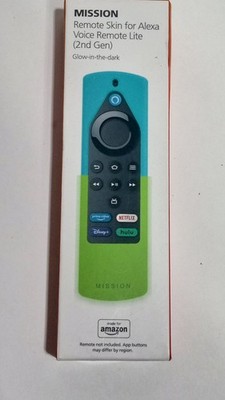 Made for Amazon Glow in the Dark Remote Cover Case Alexa Voice Remote (2nd Gen)