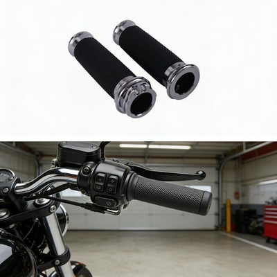 For Honda VT 750 1100 VTX1300 1'' Hand Grips Shadow VTX1800 Handlebar