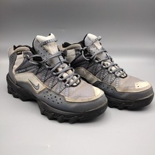 Nike ACG Gore Tex Vintage 2004 Gray Blue Hiking Boots Rare Y2k Men's Size 8