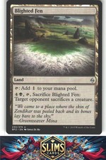 Blighted Fen - Battle for Zendikar - MTG - Uncommon - #230 - NM