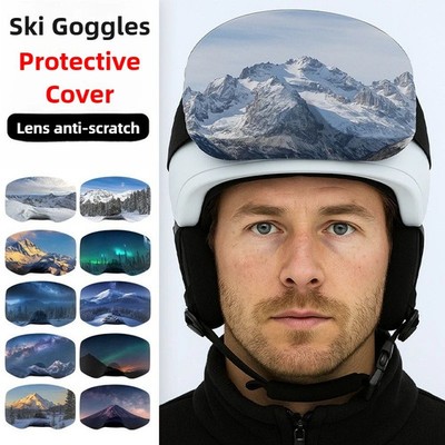 Ski Goggle Schutzabdeckung Brillenhülle Kratzfest Elastisch Schnee Sport