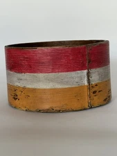 Antique Primitive Pantry Box Measure With Fantastic Colors