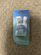 Greenbrier International 3.5mm White Earphones-New In Packaging