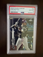 2020 Topps/ Bowman Chrome Luis Robert PSA 10/ 9 # 18/ 60/ BCP150 (3)