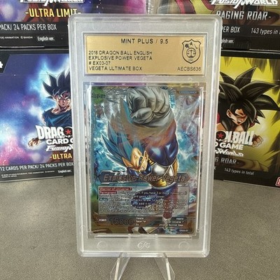 GSG 9.5 2018 Dragonball Super #ex03-07 Vegeta / Explosive Power Vegeta Mint +