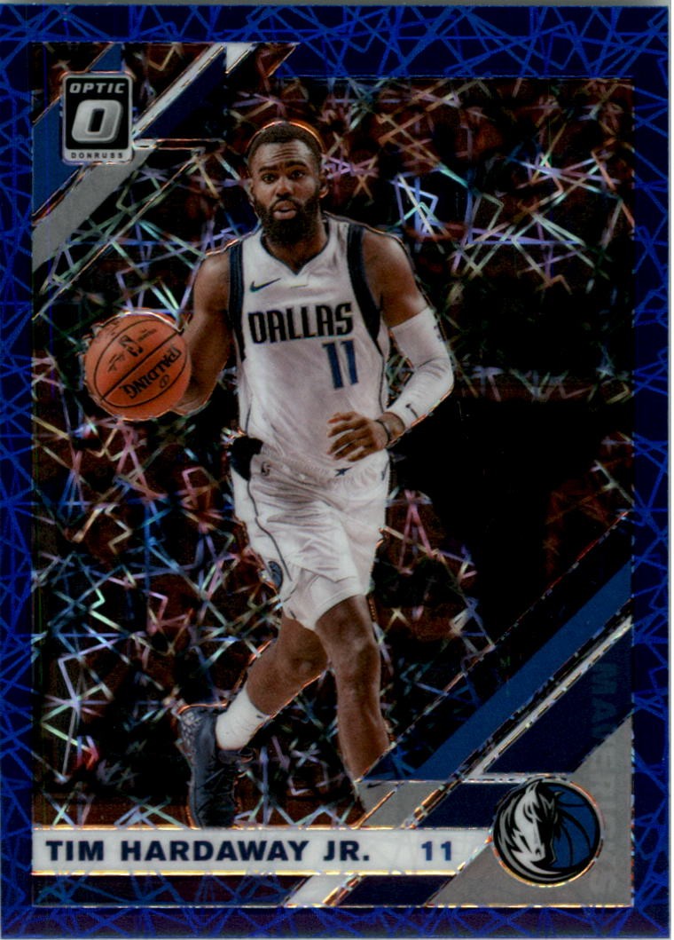 2019-20 Donruss Optic Blue Velocity #26 Tim Hardaway Jr. - BSK