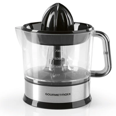 ROLLER GOURMETMAXX Zitruspresse 13718 - Edelstahl-schwarz - elektrisch