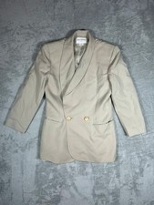 jones new york wool double breasted blazer size 4