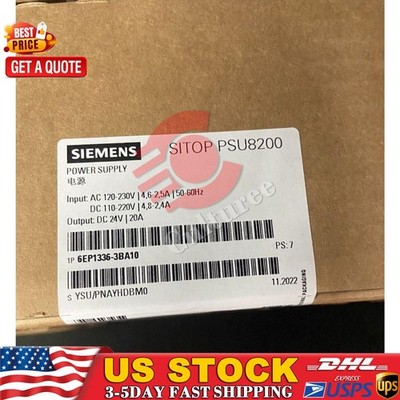 6EP1336-3BA10 New In Box SIEMENS 6EP13363BA10 SITOP PSU8200 Power Supply HT 1PCS