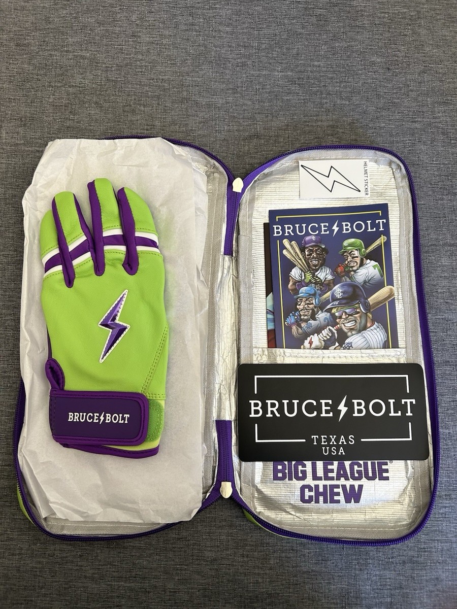 Limited Edition Bruce Bolt Big League Chew Swingin' Sour Apple