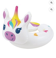 Bluescape Unicorn Split Ring Inflatable Pool Float Ages 3-6