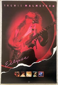 入手困難　イングヴェイ　Eclipse TOUR 1990年　パンフレット 激レア品】イングヴェイ Eclipse TOUR 1990年 パンフレットの通販 by