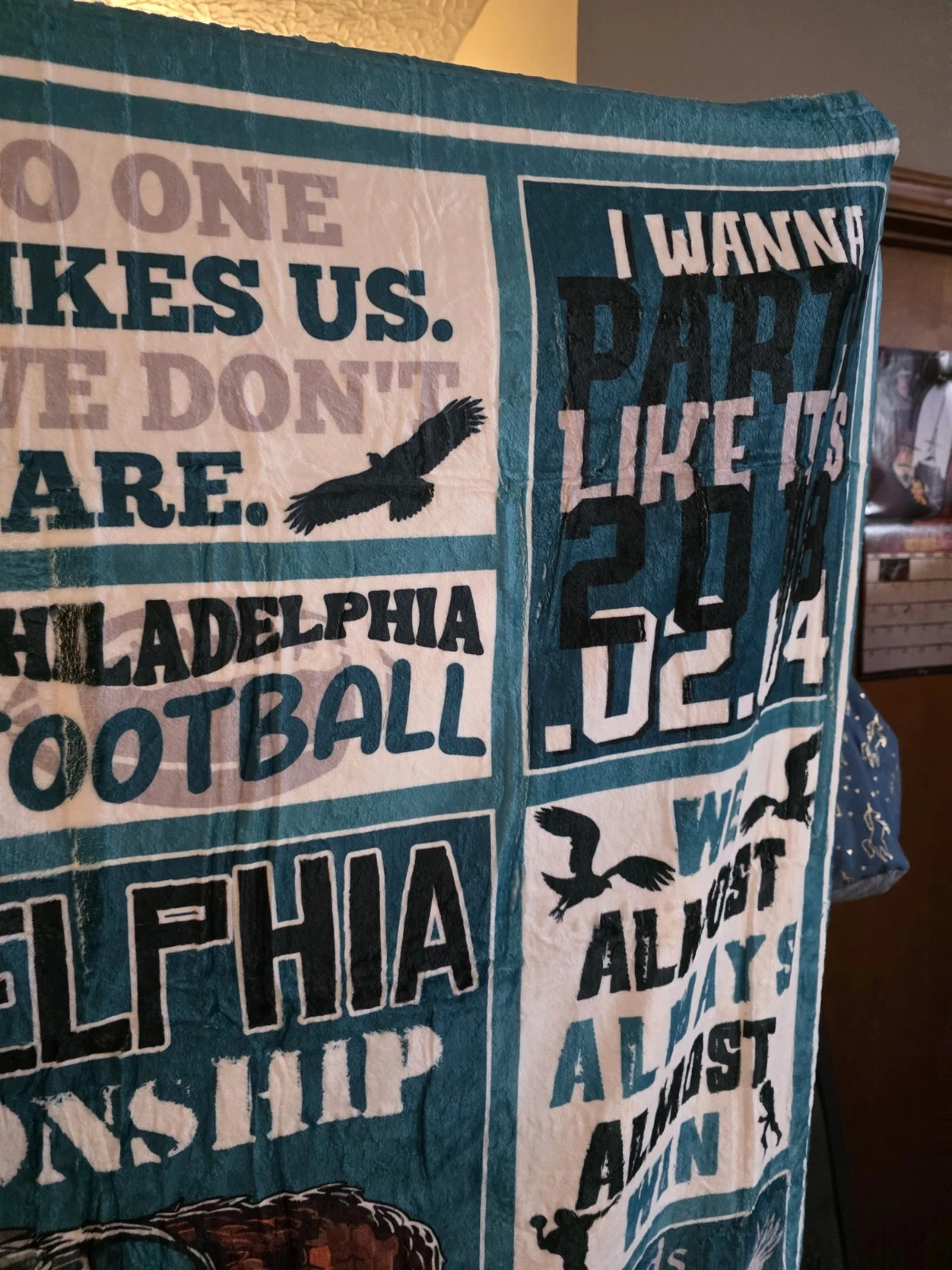 PHILADELPHIA EAGLES Throw BLANKET