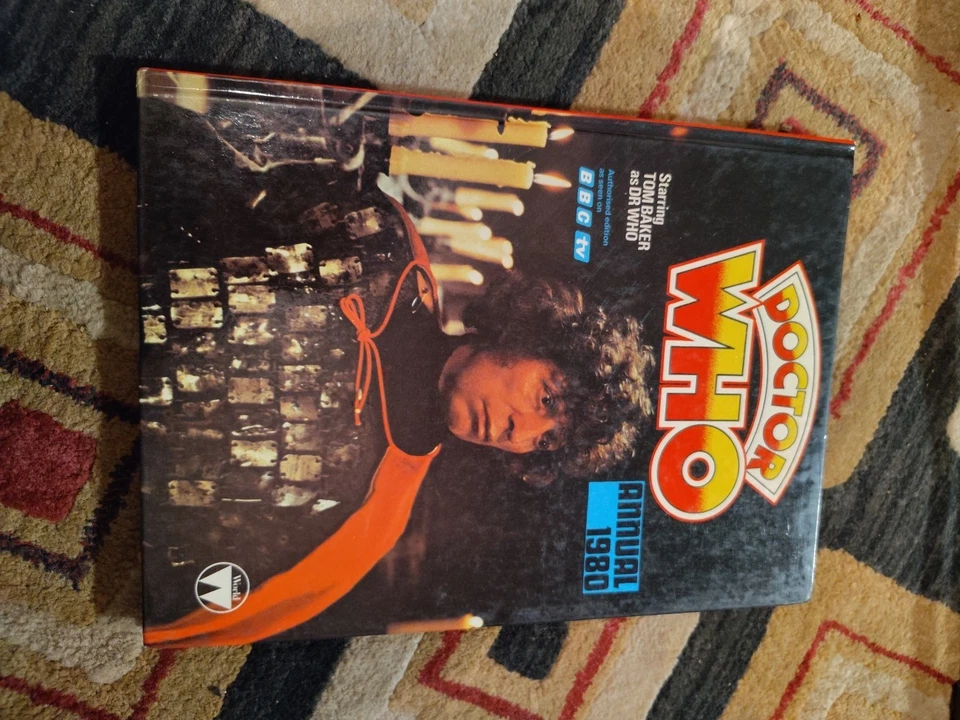OOP Hardcover Book THE DOCTOR WHO ANNUAL 1980 Tom Baker BBC U.K. Italy Print - Image 2 of 4