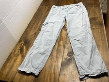 Fresh Produce Safari Pants Sea Green Casual Comfy Size Large