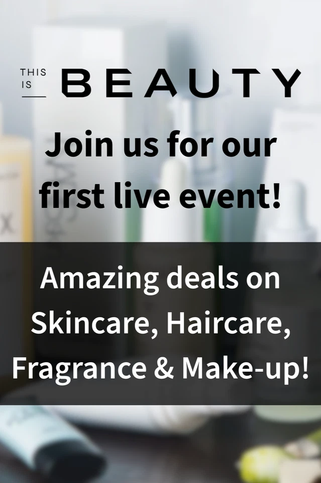 This Is Beauty - Join our first live stream!