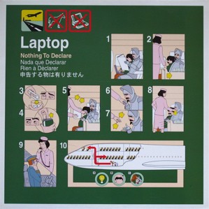 Laptop - Nothing To Declare - Used Vinyl Record 12 - H14403I