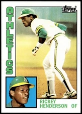 Rickey Henderson 2011 Topps #60YOT-92 60 Years of Topps Oakland Athletics