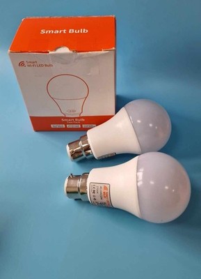 AISIRER WiFi Smart Bulb Bajonett B22 10W 900LM (90W Äquivalent) 2er Pack