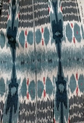 Designers Guild William Yeoward Stoff 140 cm x 63 cm Lembata 2023 Indigo 