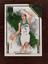 2025 Panini Impeccable WNBA #40 Skylar Diggins Silver #/40