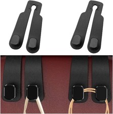 2PCS Car Headrest Hooks, Dual Hook Vehicle Seat Back Holder Organizer for