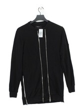 Criminal Damage Men's Jumper XS Black 100 Cotton Crew Neck Pullover