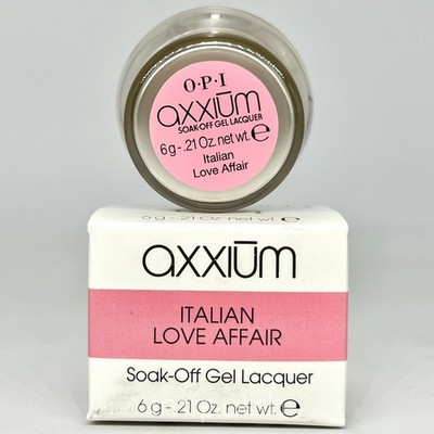 Brand New OPI Axxium Gel Pod - Italian Love Affair .21 oz