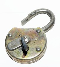 Altes Vorh&auml;ngeschlo&szlig; DDR & Schl&uuml;ssel - FUNKTIONIERT