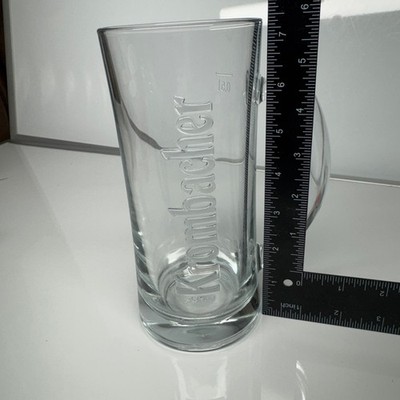 Krombacher Beer Glass Mug Stein Etched Logo 0.5L