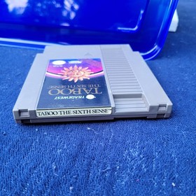 Taboo The Sixth Sence Nintendo NES Box Game