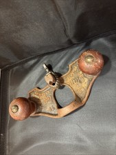 Antique March 4, 1884 Stanley #71 Plane Cast Metal & Wood handles