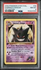 2000 Pokemon Gym Challenge 29 Sabrina's Gengar 1st Edition PSA 8 New Cert