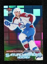 2022 Upper Deck Fleer Ultra Saturday Night Hockey Nathan MacKinnon #SNH-11 z1b