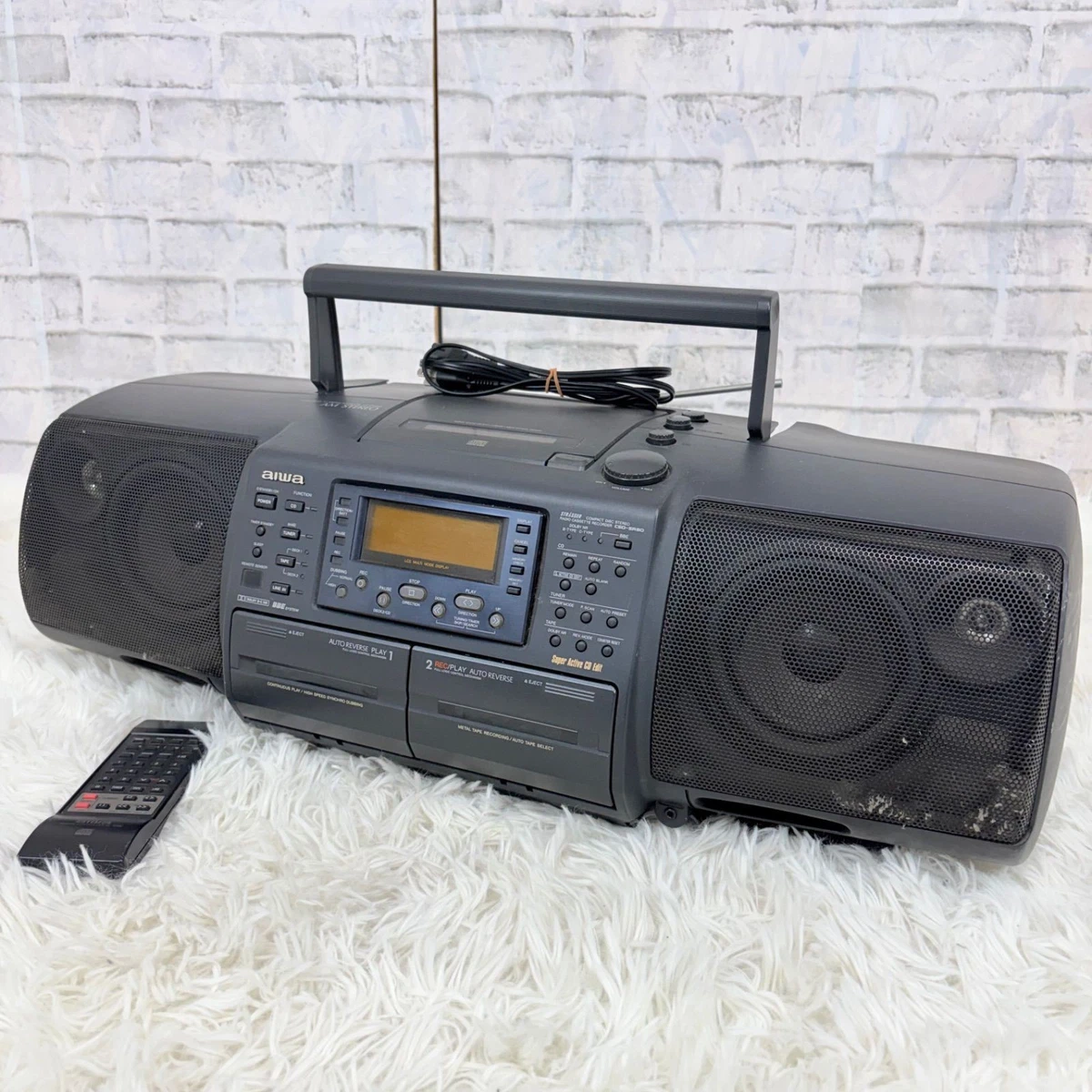 Bluetooth Black Aiwa Portable Stereos and Boomboxes for sale | eBay