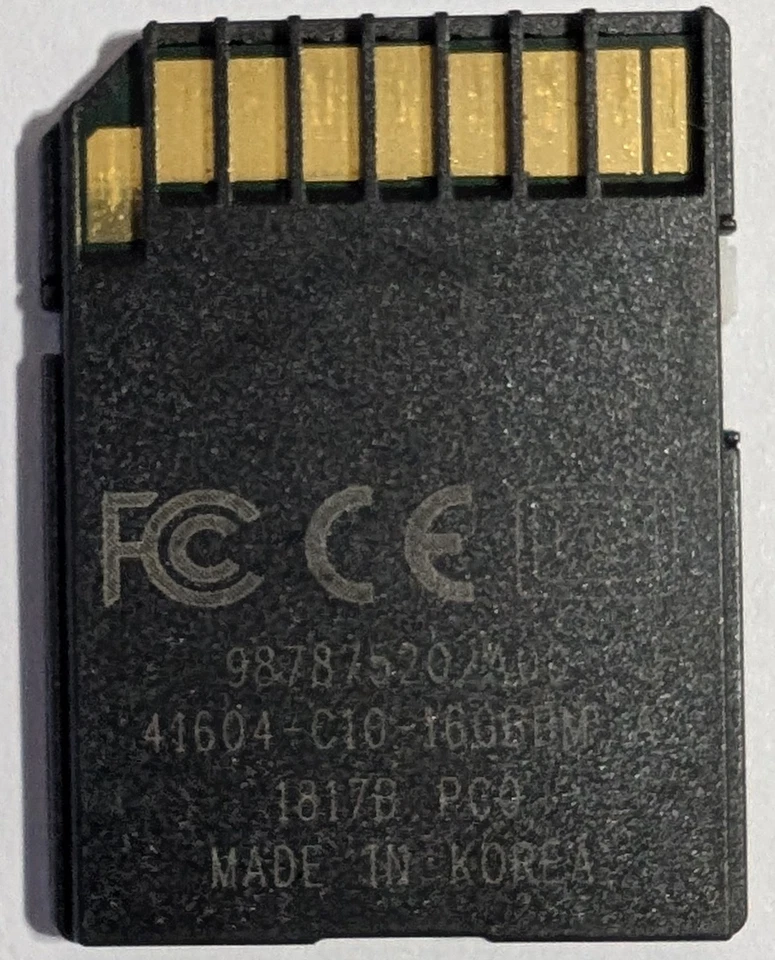 Hyundai Santa Fe 2016 2017 2018 Factory NAV Navigation Map SD Card 96554-B8502 - Image 2 of 2