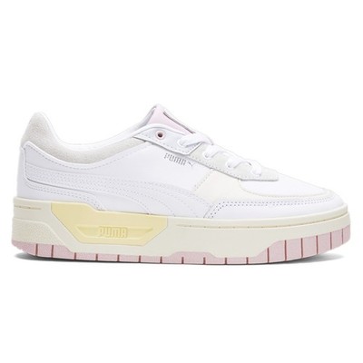 PUMA Cali Dream Lace Up  Womens White Sneakers Casual Shoes 39273201