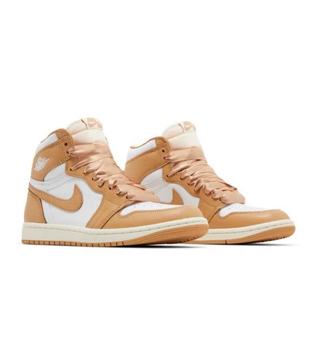 Size 11.5 Women's Air Jordan 1 Retro Hi OG Praline/White-Sail (FN6622 201) New