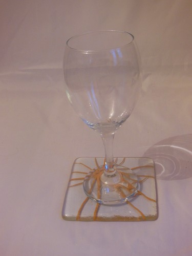 coasters/fused glass,cracked design buy single, 2, 3, 4 or more. multicolours - Picture 10 of 56